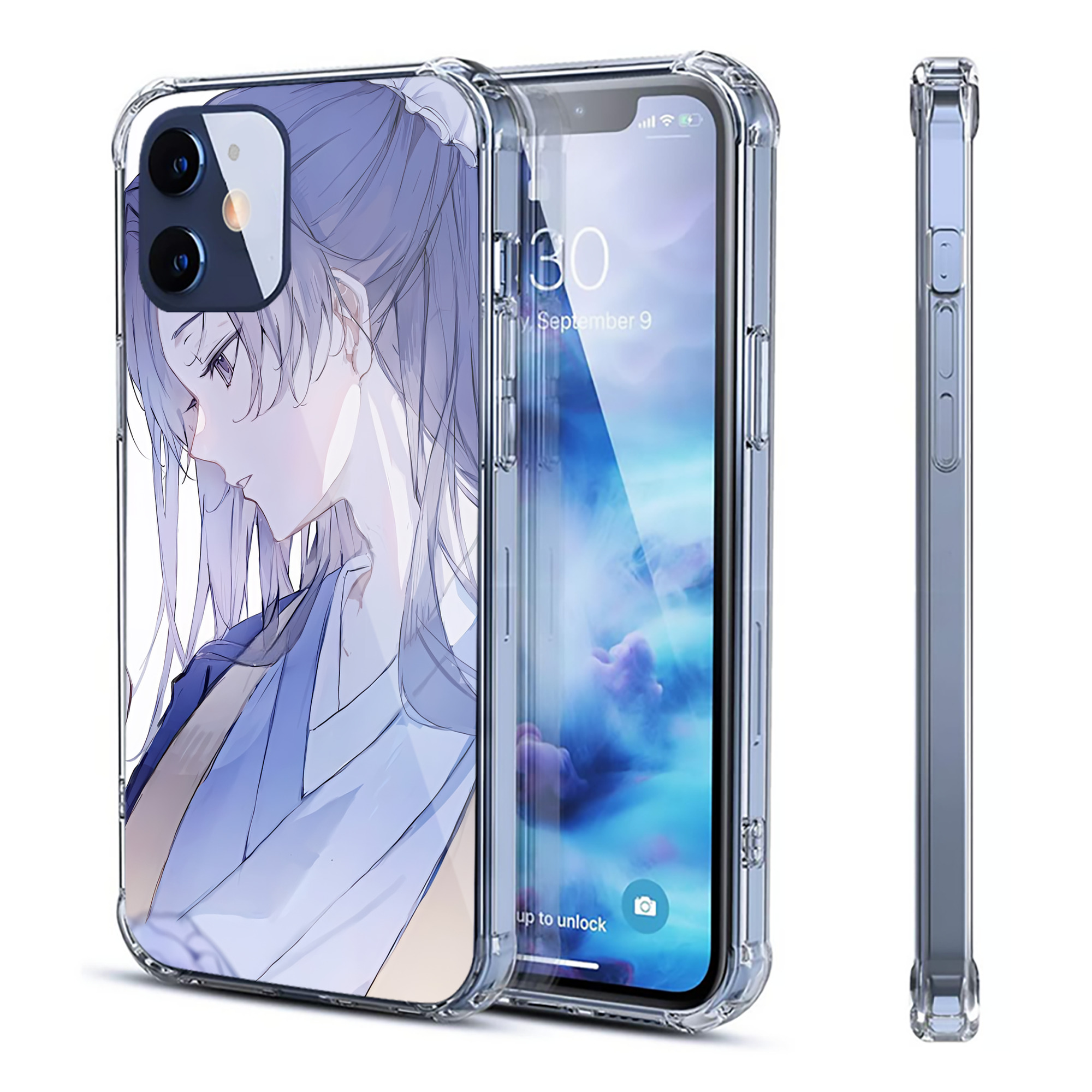 （画像用） 薬屋のひとりごと The Apothecary Diaries 【iPhone 12シリーズ対応】透明スマホケース（クリアソフトケース）